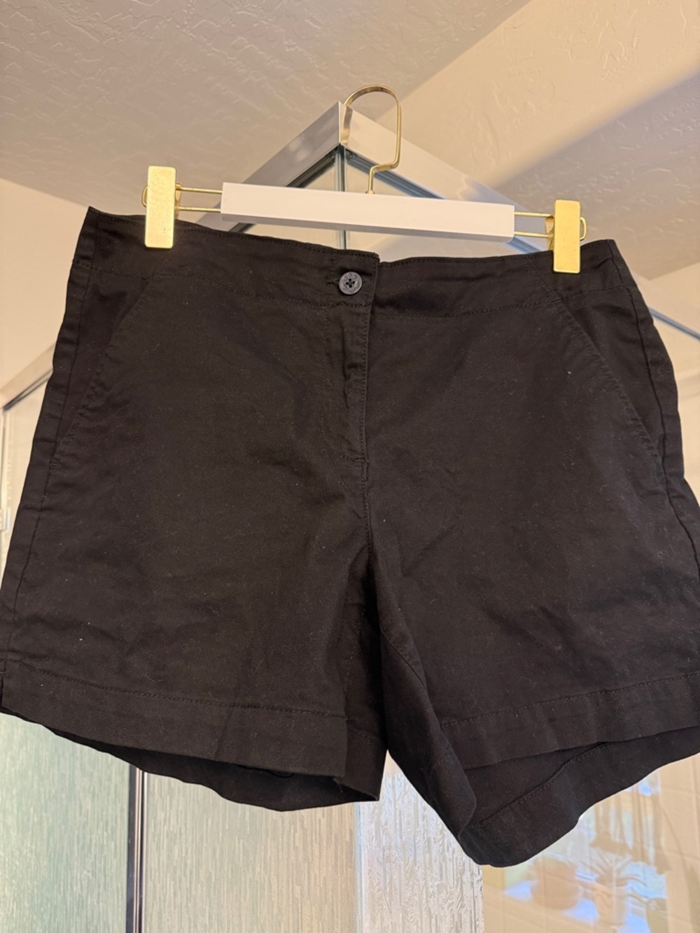 Nautica Black shorts SZ 12